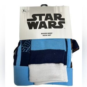 Mad Engine Men’s Star Wars Boxer Brief & Sock Set Size XL New